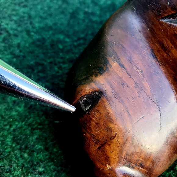 Handcrafted Elephant Wood Decorative Artisan 6"x6" Heavy 2lbs - Picture 12 of 14